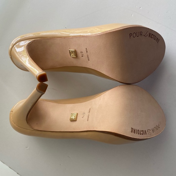 NEW Pour La Victorie Irina Platform Pump Size 8.5 - Picture 8 of 11